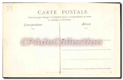 Castelo de Michel-Montaigne — perto de Lamothe-Montravel, Dordogne — editor Henay Guillier, n° 5118 — Verso