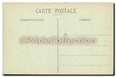 Miallet (Dordogne) — Castelo de Lambertie — O. Domege, editor-impressor, Périgueux — Verso