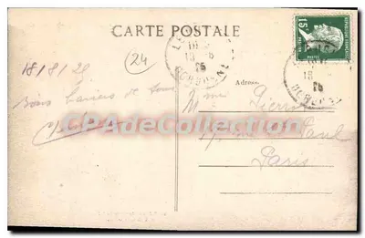 Le Bugue (Dordogne) — O Roc de la Carle — J. Taillet Li - Pap. — Verso