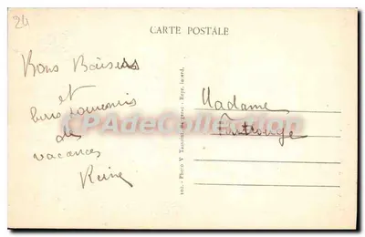 Zamek Montclarde — Zamki Bergeracois — Foto V. Tassini — Rewers