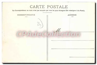 Eymet — O Castelo, lado Noroeste — Coleção A. Astruc, fot. edit. Bergerac — Verso