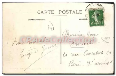 Stare zamki Dordogne — Zamek Beynac (XI i XV wiek) — Wydawnictwo Vues Artistiques, Louis Garde, Libourne — Rewers