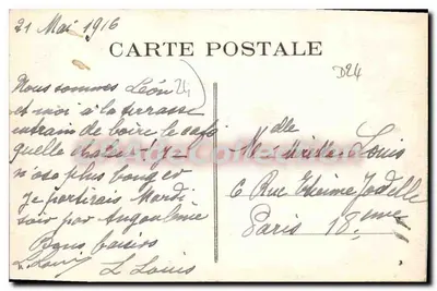 Périgueux — Le Nuove Caserme Ardant du Pic — Editore sconosciuto, n° 65 — Verso