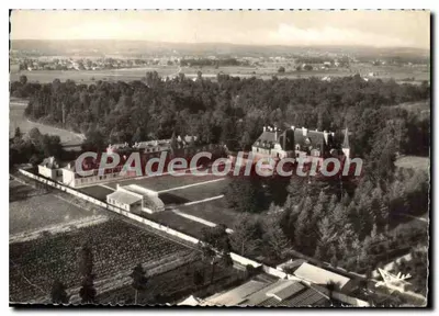 O Castelo de Bassy — vista aérea — Edições ARLLEC - Les Églisottes (Gironde)