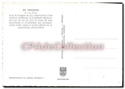 No Périgord — O Forno — Edições Théolac, Limoges — Verso