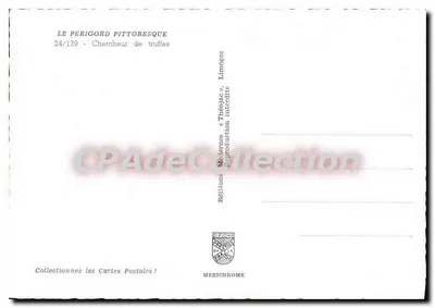 Caçador de trufas — Limoges — Éditions Diplome — Verso