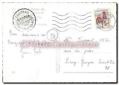 Monbazillac e seus arredores — Edição Lapie - 125, rue de la République, Périgueux — Verso