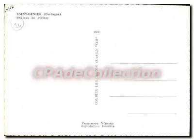 पेल्वेज़ी के किला — सेंट-जेनिएस (डॉर्डोन्ग) — CIM — पीछे