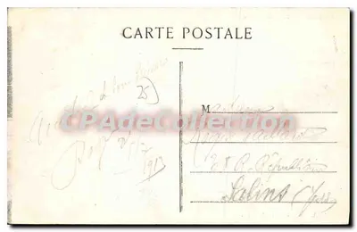 Malbuisson - Doubs — Vista do Lago St-Point — Edit. L. Gaillard-Prieire, Besançon — Verso