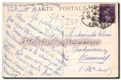Malbuisson – Passerelle del T.-C.-F., che conduce alla Sorgente Blu — Cartolina d'epoca Étés pittoresques de Franche-Comté, n° 992 — Verso