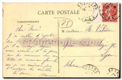 Besançon-les-Bains — Początek Bourdon — Wydawca: Wydawcy z Languy — Rewers