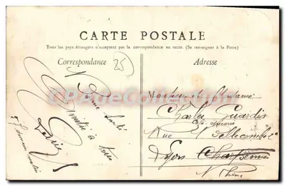Besançon — Faubourg Tarragnoz — A Cidadela. — Verso