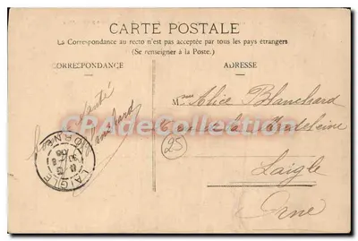 Besançon — Liceo delle Giovani Ragazze. Classi Elementari — Editore sconosciuto, n° 597 — Verso