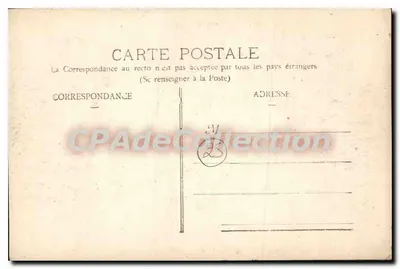 Besançon — O Hotel de Ville — CPAdeCollection n°344 — Verso