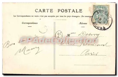 Besançon — Most św. Piotra i Młyn św. Pawła — Wydawca nieznany, n° 21 — Rewers
