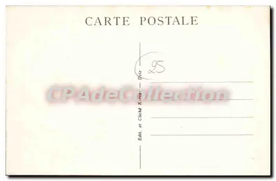 Malbuisson (Doubs) — Villa Monjoye e lago Saint-Point — Verso