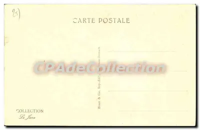 Besançon-les-Bains — Porta-Negra, Teatro Romano, Praça Victor-Hugo — Coleção Le Jura — Verso