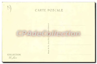 Besançon-les-Bains — O Doubs a jusante e a cidadela — Verso
