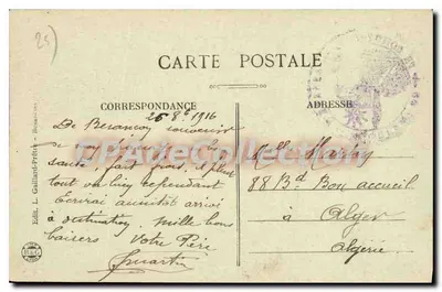 Besançon — Vista geral — Excursão na Franche-Comté, n°293 — Verso