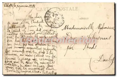 Avanne e a Vale do Doubs — Arredores de Besançon (Doubs) — C.L.B. — Verso