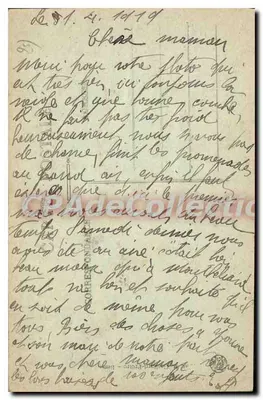 Gory Doubs w Biaufond — Granica Francusko-Szwajcarska — wydawca nieznany, n° 382 — Rewers