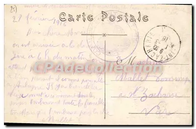 Besançon — Widok z wieży kościoła św. Jana — Wycieczka do Franche-Comté, nr 709 — Rewers