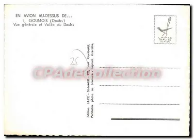 Goumois — Vale do Doubs — Lapie Service Aérien — Verso