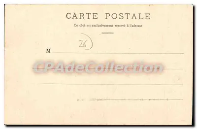 Montélimar — Most kamieniany i Aleja św. Jakuba — Papetrie Chapuis, Montélimar — Rewers