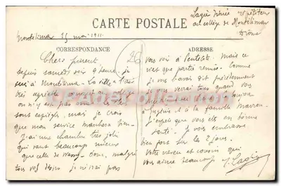 Montélimar — Kioszek i aleje — LL — Rewers