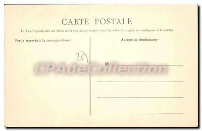 Saulce-sur-Rhône — Castelo da Torre do Veyre a M. de Soubeyran de Saint-Prix — Cliché Déclari, P.G.M. — Verso