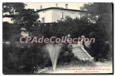 Saulce-sur-Rhône — Castelo da Torre de Veyre — P.C. St. Lombard, recev. -bural.