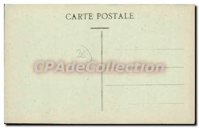 Grignan — Subida de Saint-Antoine — Edição Artística Th. Revon — Verso