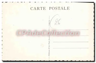 Valence-sur-Rhône — Stary Valence — Brzeg St-Martin — Fotografia Paul Jacquin — Rewers