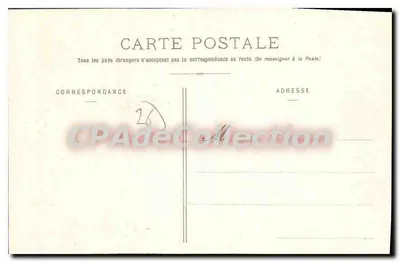 Het Vercors — Grotten van de Bourne — Antieke ansichtkaart deCollection — Achterkant