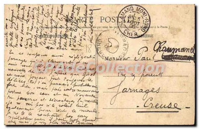 As Margens do Cher - O Ponte de Drevant — Ivoteau, St-Amand — Verso