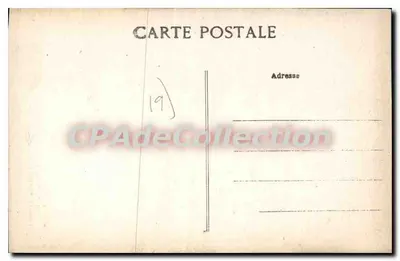 Uzerche (Corrèze) — Castelo Pontier — editor desconhecido, n° 18 — Verso