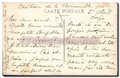 Uzerche (Corrèze) — Velho Castelo e Capela Notre-Dame — Verso