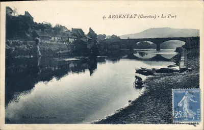 Argentat (Corrèze) - O Porto — Fotografia Combier Macon, n°4