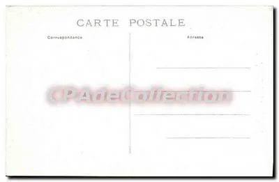 Gimel (Corrèze) — Wielka Kaskada, Park Vuillier — Stara pocztówka z kolekcji — Rewers