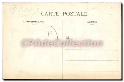 Uzerche, Zamek Pontier — Corrèze — Fototypia Bessot et Guionie, Brive — Rewers