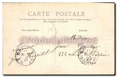 Corrèze — Młyn na Corrèze — Béronic, wyd., Corrèze — Rewers