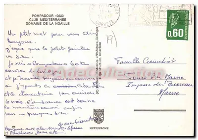Domínio da Noaille — Club Méditerranée — editor IRIS — Verso