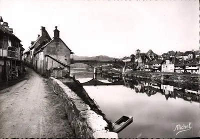 Argentat (Corrèze) — Velhas Casas, Os Quais, O Ponte — Michel