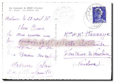 Danse du Cotillon vert — Les Gounaude de BORT — Sully Bort — Verso