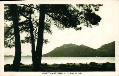 Porto-Vecchio — Le Fond du Golfe — uitgever niet geïdentificeerd, serie-nummer niet zichtbaar