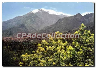 Monte Rotondo — vista geral sobre fundo nevado — Editions Diplôme, n°85