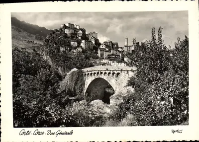 Corte, Córsega: Vista Geral — Bangé, n°1127