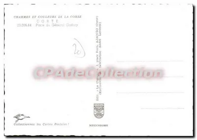 Place do Geral Gallory — Corte — editor IRIS — Verso