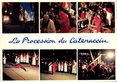 A Processão do Catenacciu — Sartène (Córsega) — Edições Hachette