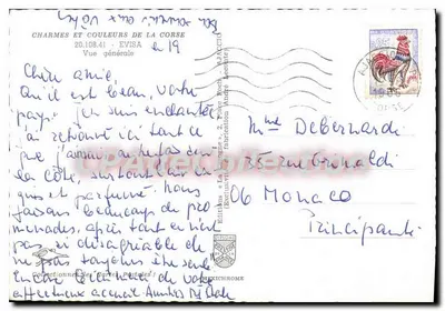 Cores e charmes da Corse — Vista geral — Éditions & La Châtaigne, n° 352 — Verso